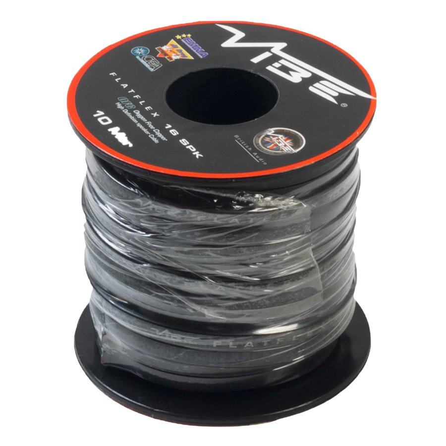 VIBE FLATFLEX16SPK10M Platte Speakerkabel 16 AWG 10m - AutoSound24 - EN BLOG Deskundig advies van specialisten Veilig bestellen en betalen Gratis ver