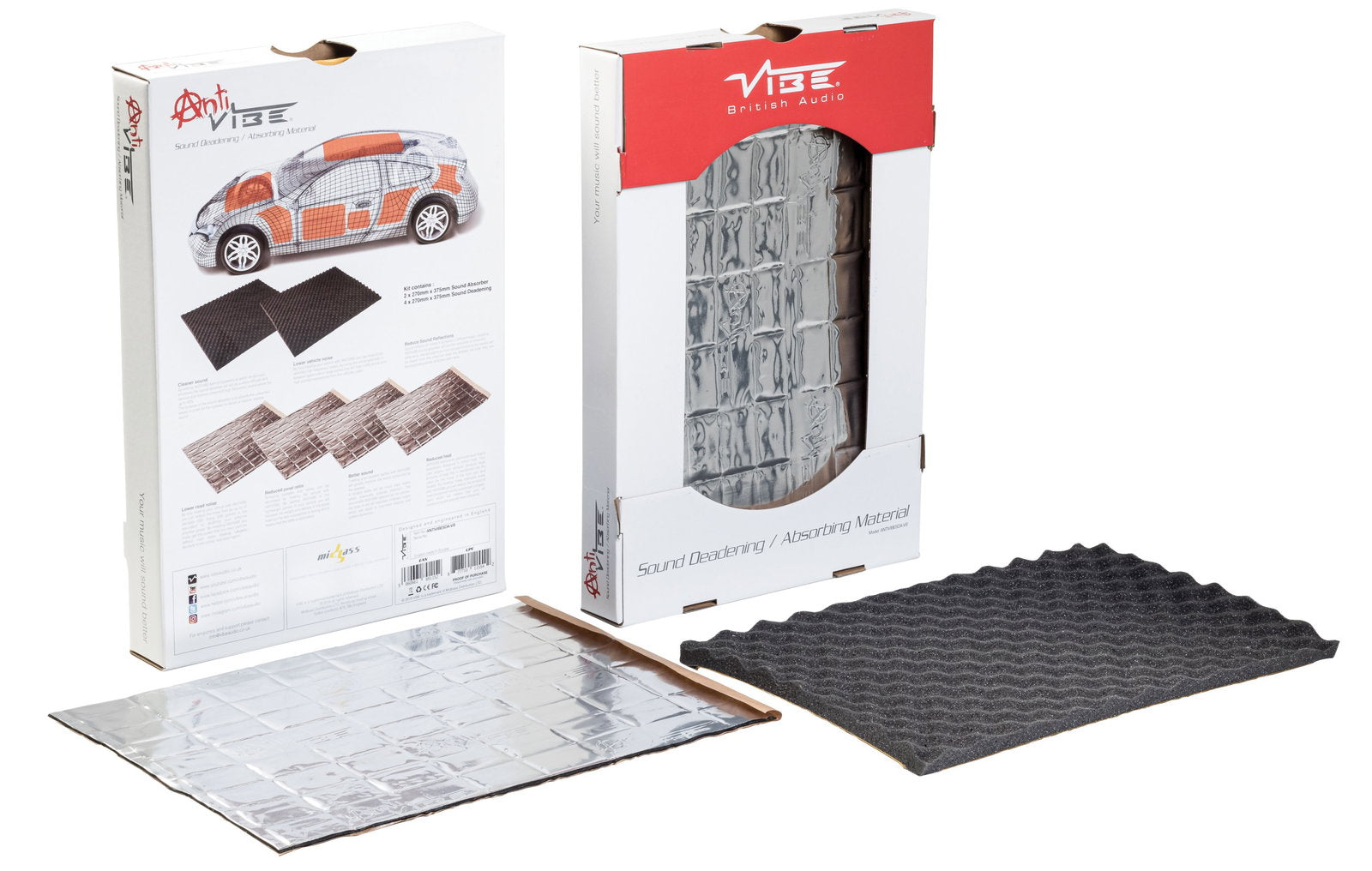 VIBE BLACKAIR6C-V5 + Gratis Dempingspakket + Roller | 16,5cm - 140W RMS @ 4Ω | 2-Weg Set - afbeelding 10