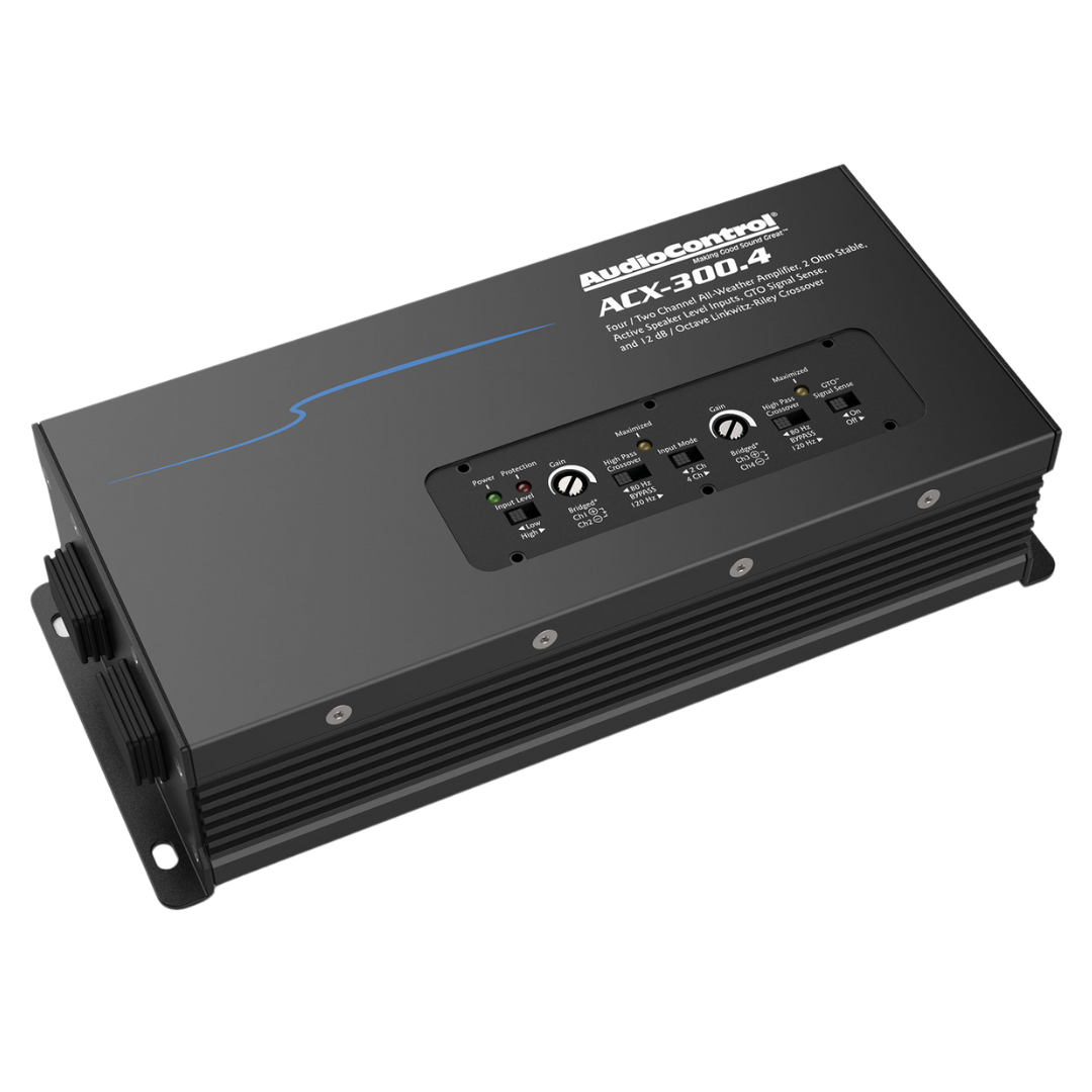 AudioControl All Weather Series ACX-300.4 | 4-Kanaals Versterker | 4 x 50/75 Watt RMS @ 4/2 Ω - afbeelding 4