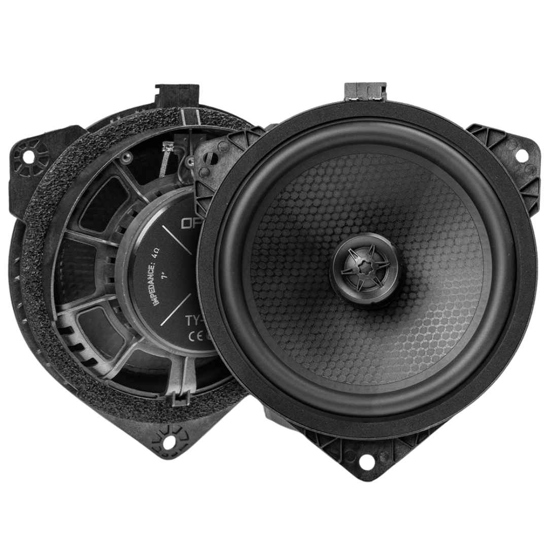 OPTION TY-170X | 17cm 2-Weg Coaxiaal Luidsprekers voor Toyota | 2 x 70 Watt RMS - OPTION