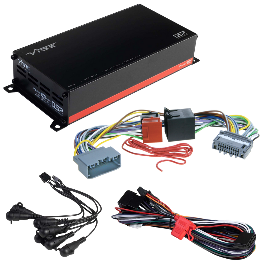 VIBE POWERBOX65.4 DSP Versterker + TAK-086 Kabel - AutoSound24 - EN BLOG Deskundig advies van specialisten Veilig bestellen en betalen Gratis ver