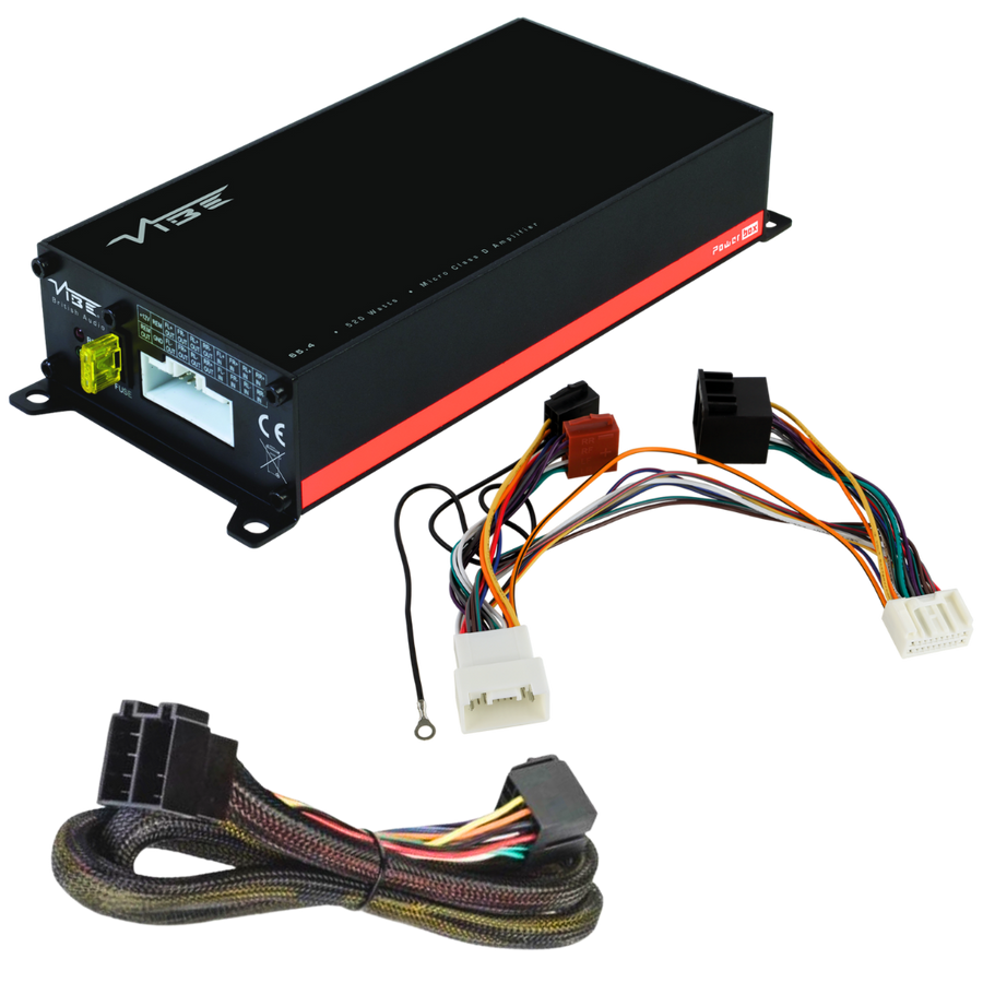 Plug & Play Versterker o.a. Mitsubishi zonder Rockford Fosgate – VIBE POWERBOX65.4M + T-kabel - AutoSound24 - EN BLOG Deskundig advies van specialisten Veilig bestellen en betalen Gratis ver
