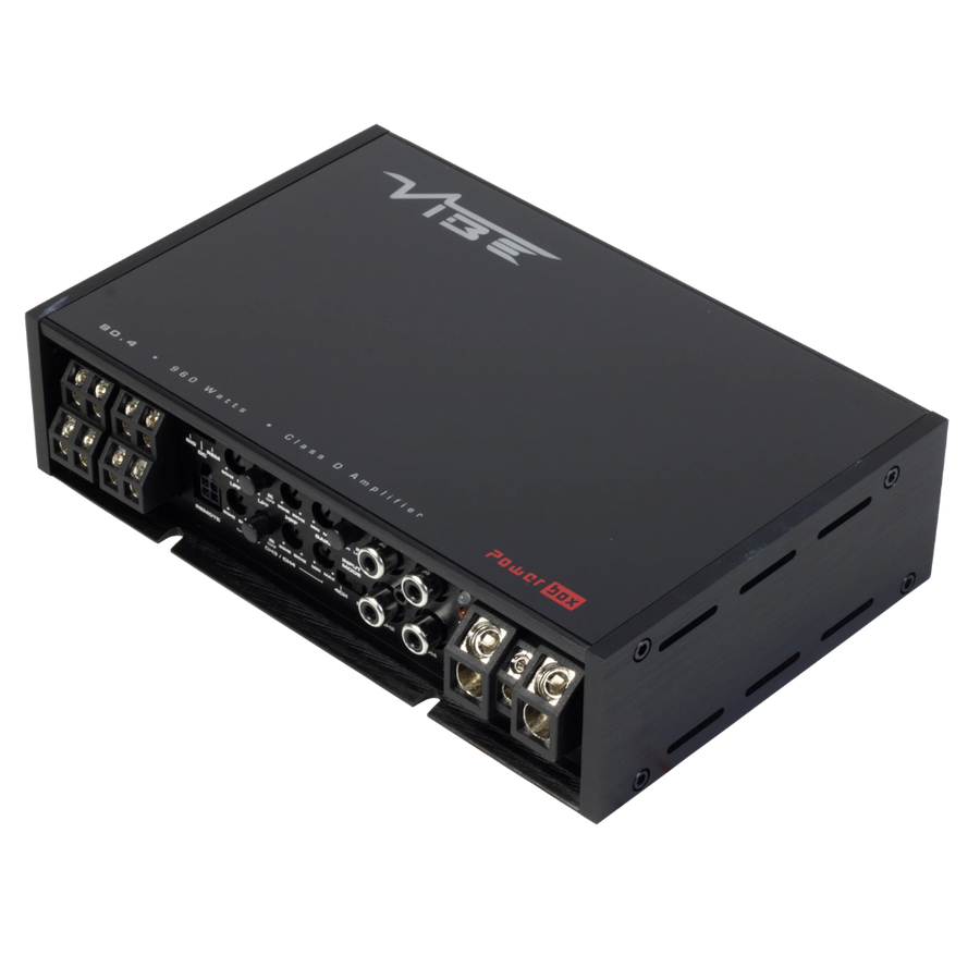 VIBE POWERBOX80.4-V5 4-Kanaals Versterker | 4x80W RMS - AutoSound24 - EN BLOG Deskundig advies van specialisten Veilig bestellen en betalen Gratis ver