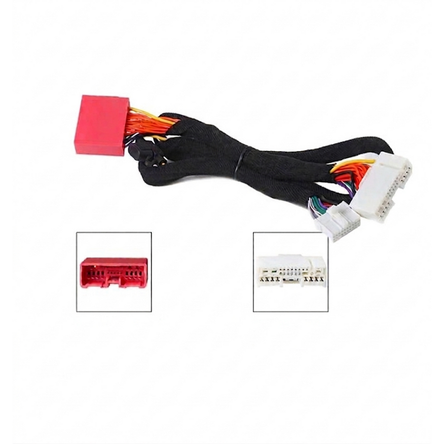 GOLDHORN DSPA 406 | Plug & Play DSP Versterker Set | Mazda / Besturn / FAW | 4-Kanaals - GOLDHORN
