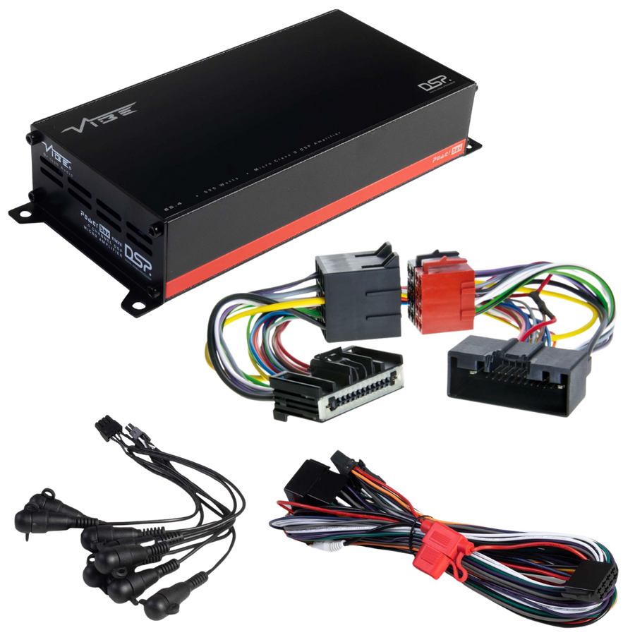 VIBE POWERBOX65.4-8MDSP-V3 + TAK-023 | Plug & Play DSP Versterker | Ford vanaf 2010 - VIBE