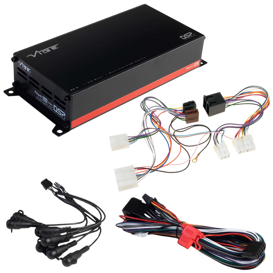 POWERBOX65.4-8MDSP-V3 + TAK-070 | Plug & Play DSP Versterker | Nissan Oud | VIBE - AutoSound24 - EN BLOG Deskundig advies van specialisten Veilig bestellen en betalen Gratis ver