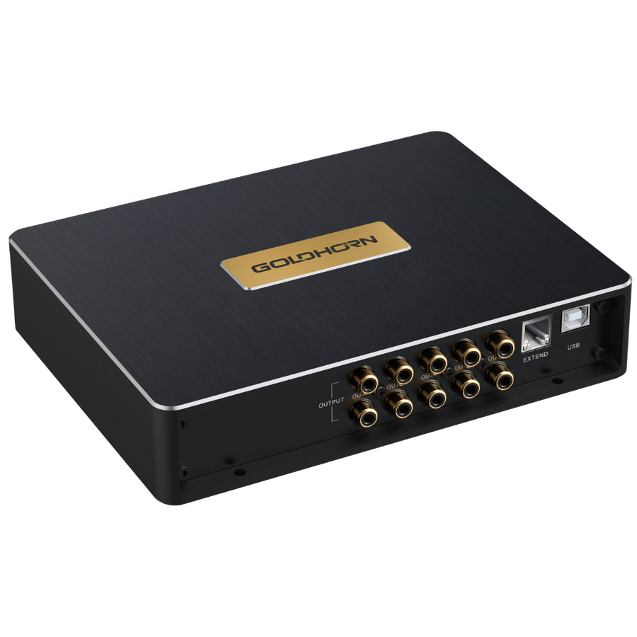 GOLDHORN DSPA 810 SE DSP Versterker 8-Kanaals - AutoSound24 - EN BLOG Deskundig advies van specialisten Veilig bestellen en betalen Gratis ver
