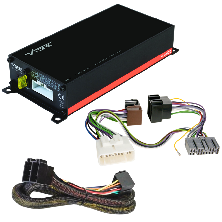 VIBE POWERBOX65.4M + TAK-061 | Plug & Play Versterker | o.a. Toyota 1991-heden - VIBE