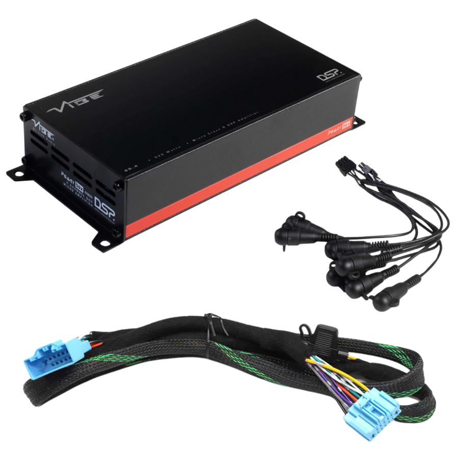 VIBE POWERBOX65.4-8MDSP-V3 + PPAK-098 | Plug & Play DSP Versterker | Peugeot 408/4008 vanaf 2022 - VIBE