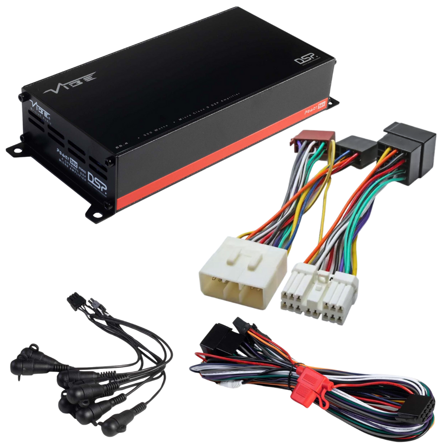 VIBE POWERBOX65.4-8MDSP-V3 + TAK-080 | Plug & Play DSP Versterker | Subaru/Suzuki/Hyundai - VIBE
