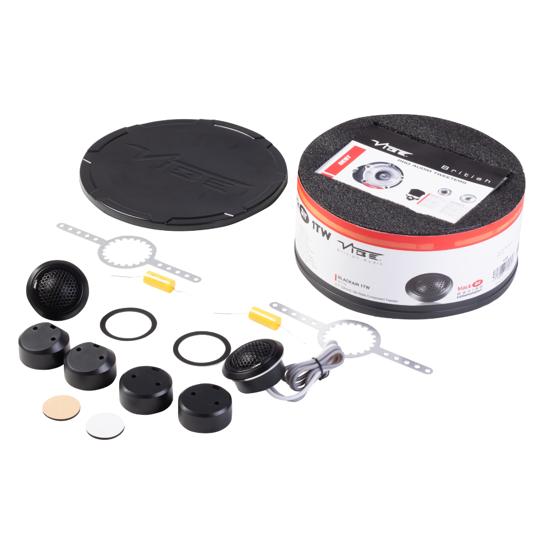 VIBE BLACKAIR6C-V5 + Gratis Dempingspakket + Roller | 16,5cm - 140W RMS @ 4Ω | 2-Weg Set - afbeelding 3