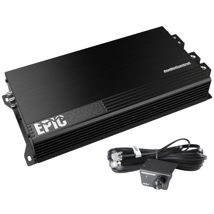 AudioControl EPIC2000 | Mono Versterker | 1 x 800/1400/2000 Watt RMS @ 4/2/1 Ω - AudioControl