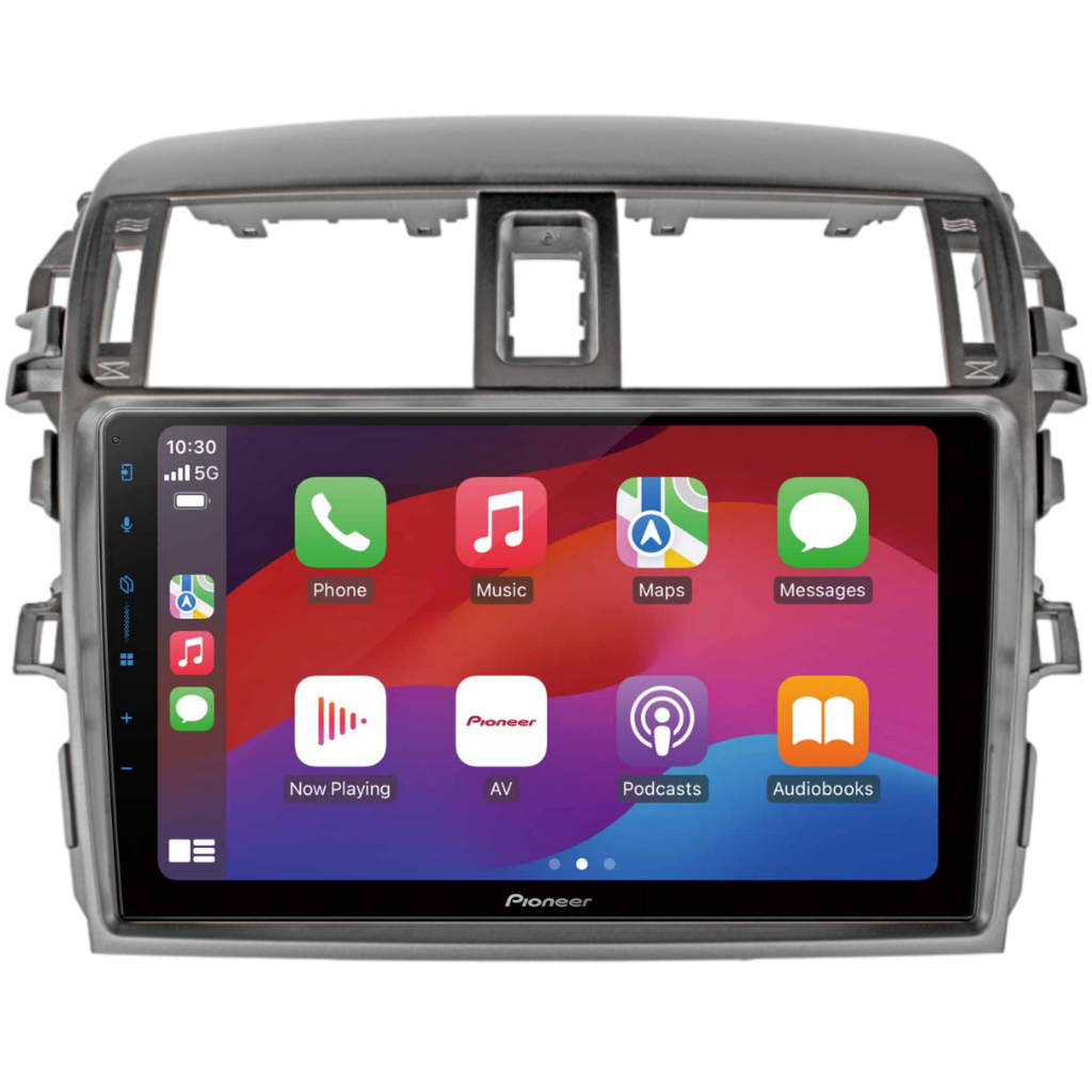 Pioneer SPH-PF97BT met Toyota Corolla Sedan 2007 Montageframe (PIO973718CO) - Pioneer