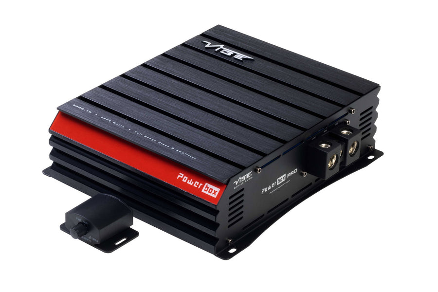 VIBE POWERBOX3000.1P-V0 | Mono Versterker | 1 x 1100/2050/3300 Watt RMS @ 4/2/1 Ω - VIBE
