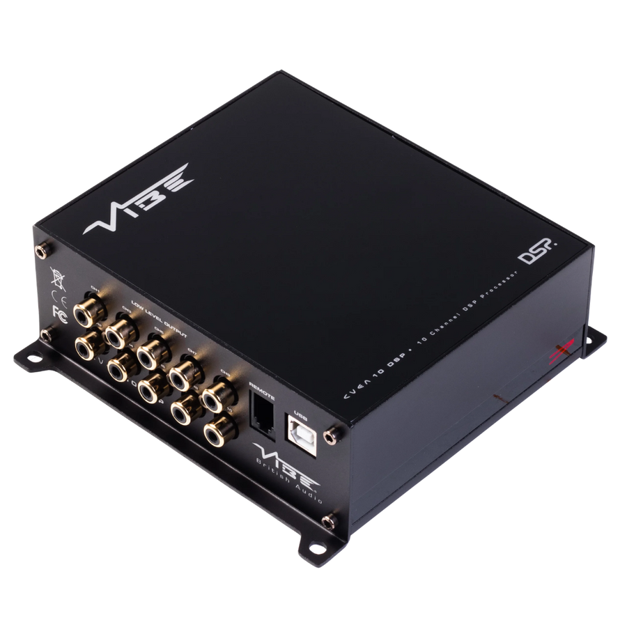 VIBE CVEN10DSP-V5 10-Kanaals DSP | High-Res Audio Processor met App & PC Control - VIBE