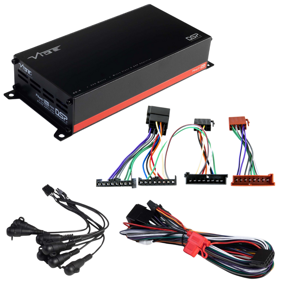 VIBE POWERBOX 65.4 DSP Versterker + TAK-020 - AutoSound24 - EN BLOG Deskundig advies van specialisten Veilig bestellen en betalen Gratis ver
