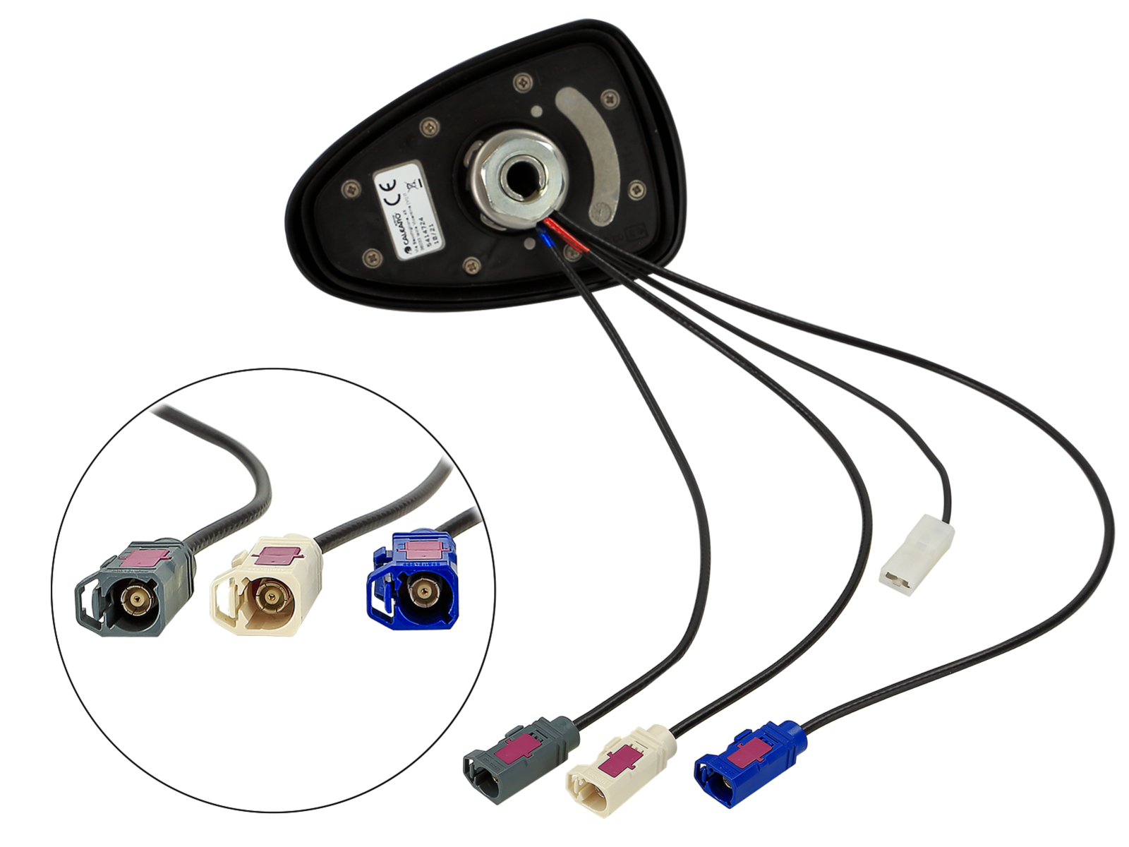 ACV Shark II Dakantenne AM/FM DAB+ GNSS Universeel - AutoSound24 - EN BLOG Deskundig advies van specialisten Veilig bestellen en betalen Gratis ver