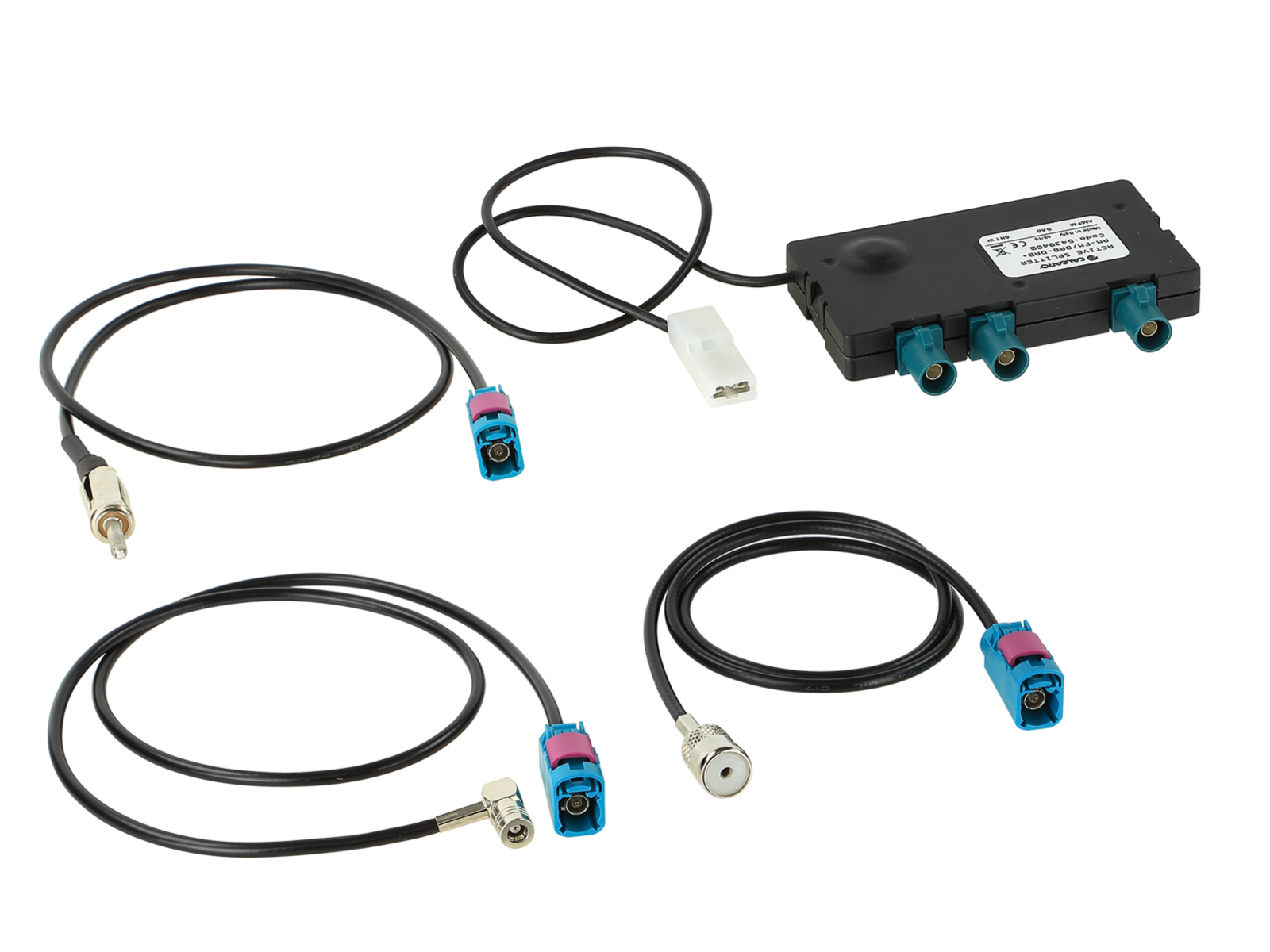ACV Antenne Splitter AM/FM/DAB+ ISO naar DIN/SMB - AutoSound24 - EN BLOG Deskundig advies van specialisten Veilig bestellen en betalen Gratis ver
