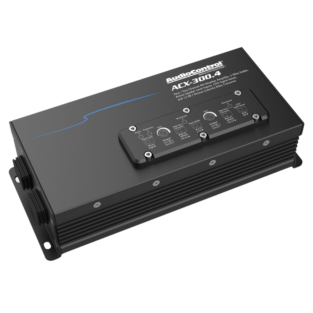 AudioControl All Weather Series ACX-300.4 | 4-Kanaals Versterker | 4 x 50/75 Watt RMS @ 4/2 Ω - afbeelding 3