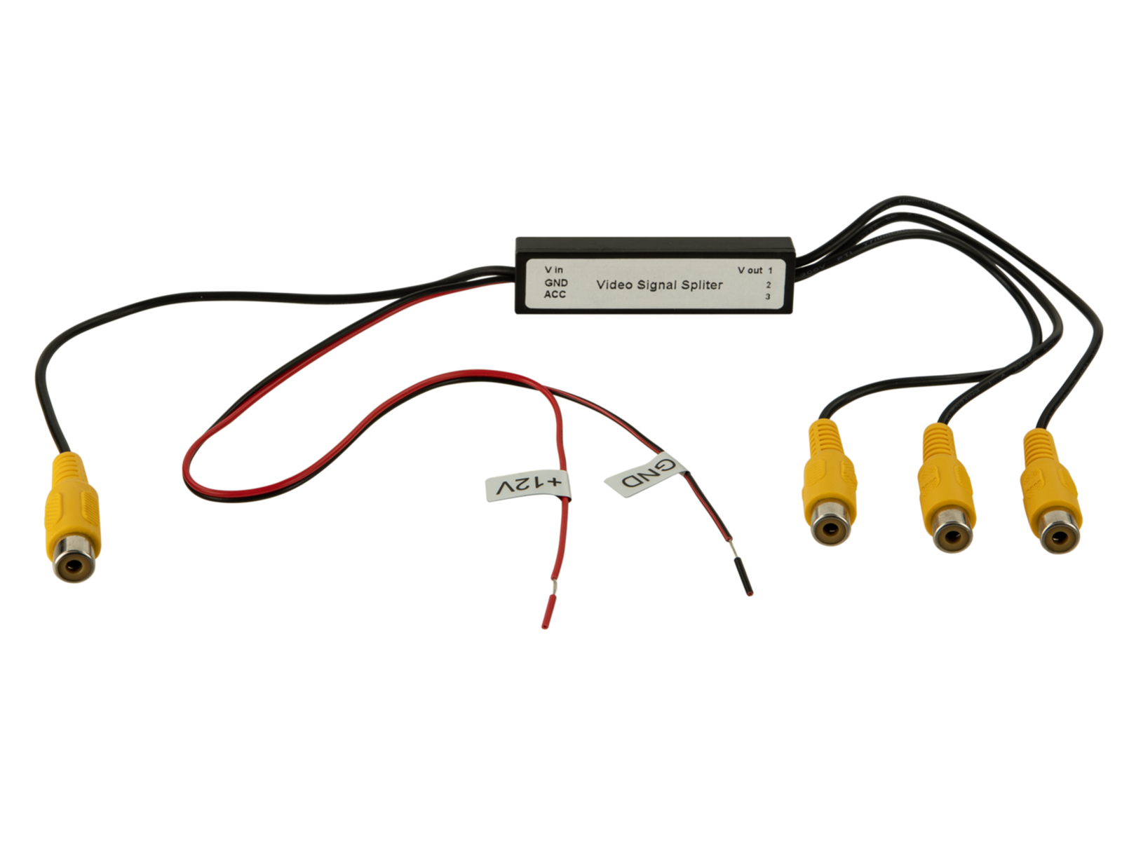 ACV 771000-5009 | Videosignaalversterker en splitter | Universeel | 1x RCA naar 3x RCA - ACV