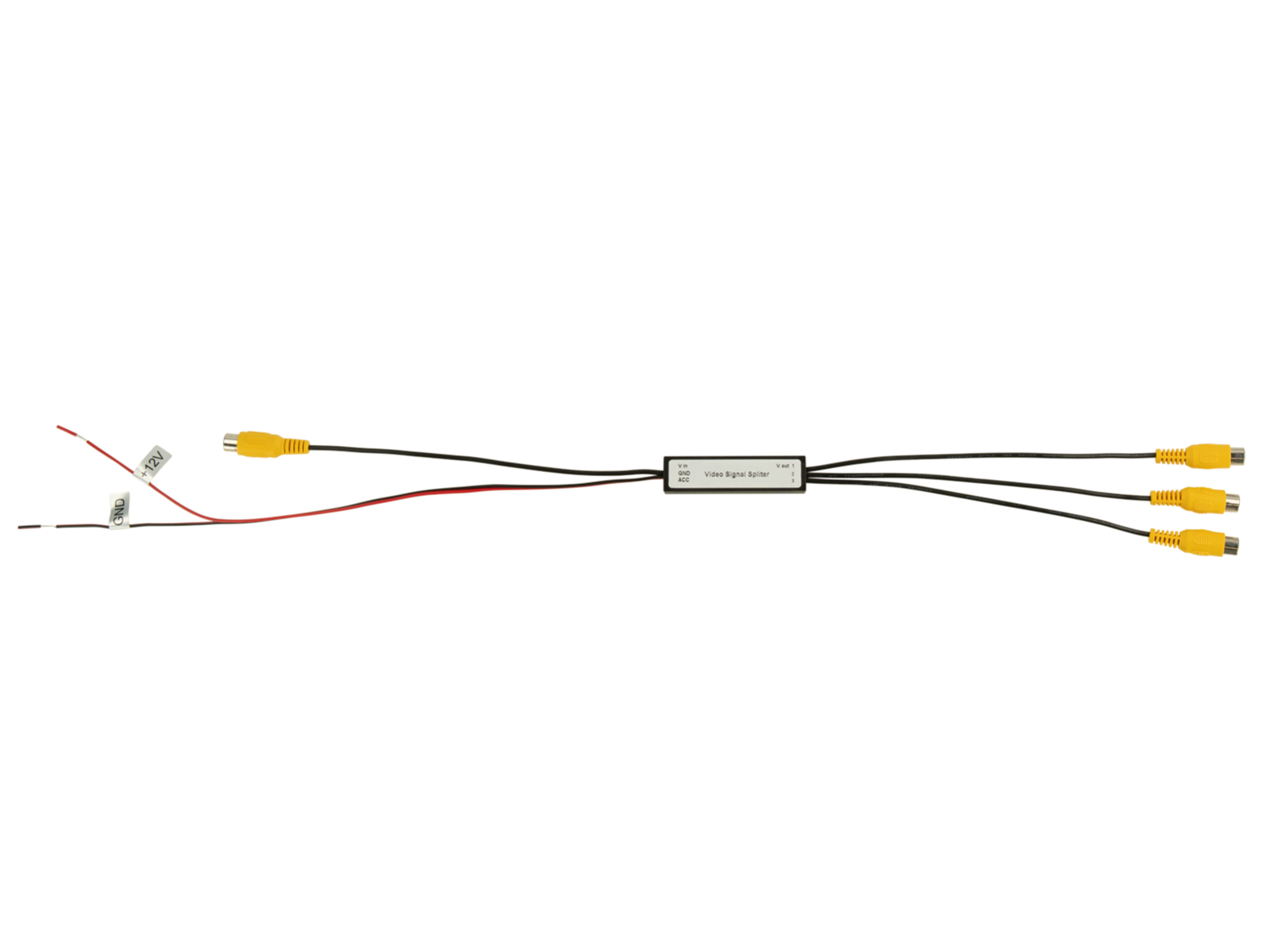 ACV 771000-5009 | Videosignaalversterker en splitter | Universeel | 1x RCA naar 3x RCA - afbeelding 3