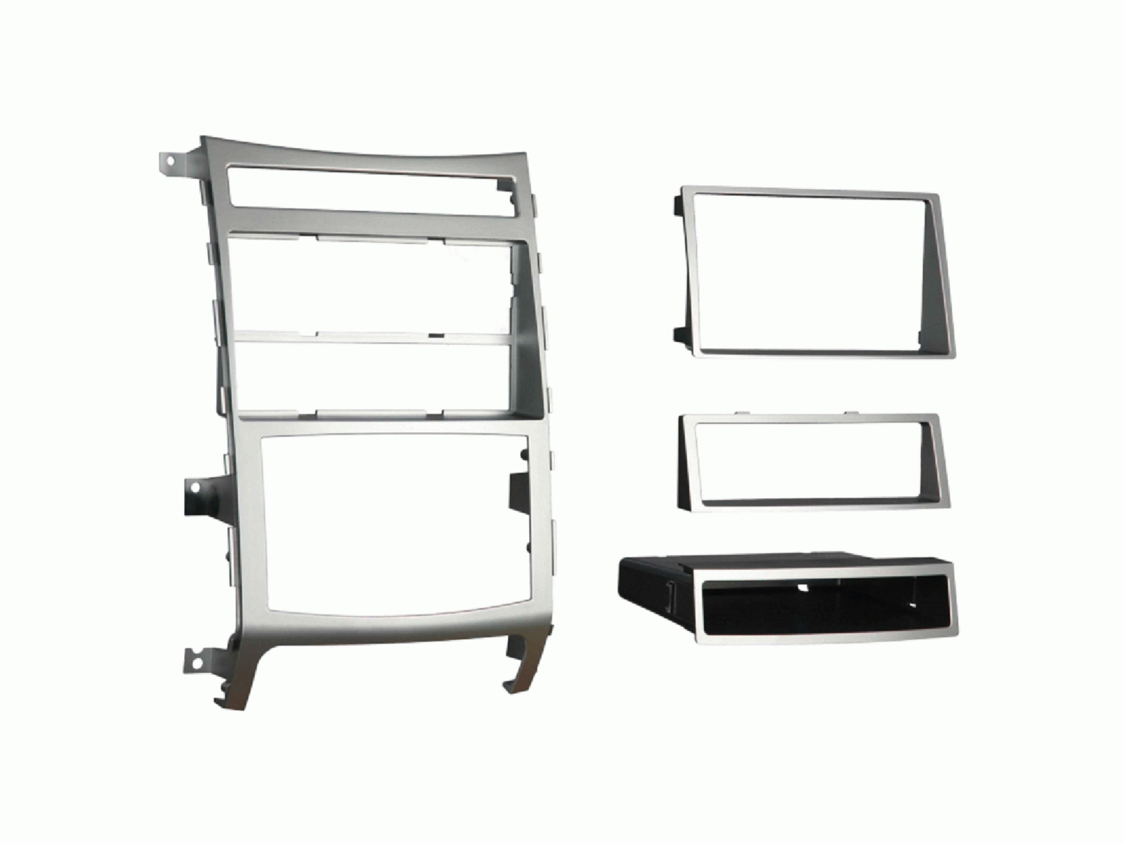 ACV 2-DIN Inbouwframe Hyundai Veracruz / ix55 Zilver - AutoSound24 - EN BLOG Deskundig advies van specialisten Veilig bestellen en betalen Gratis ver