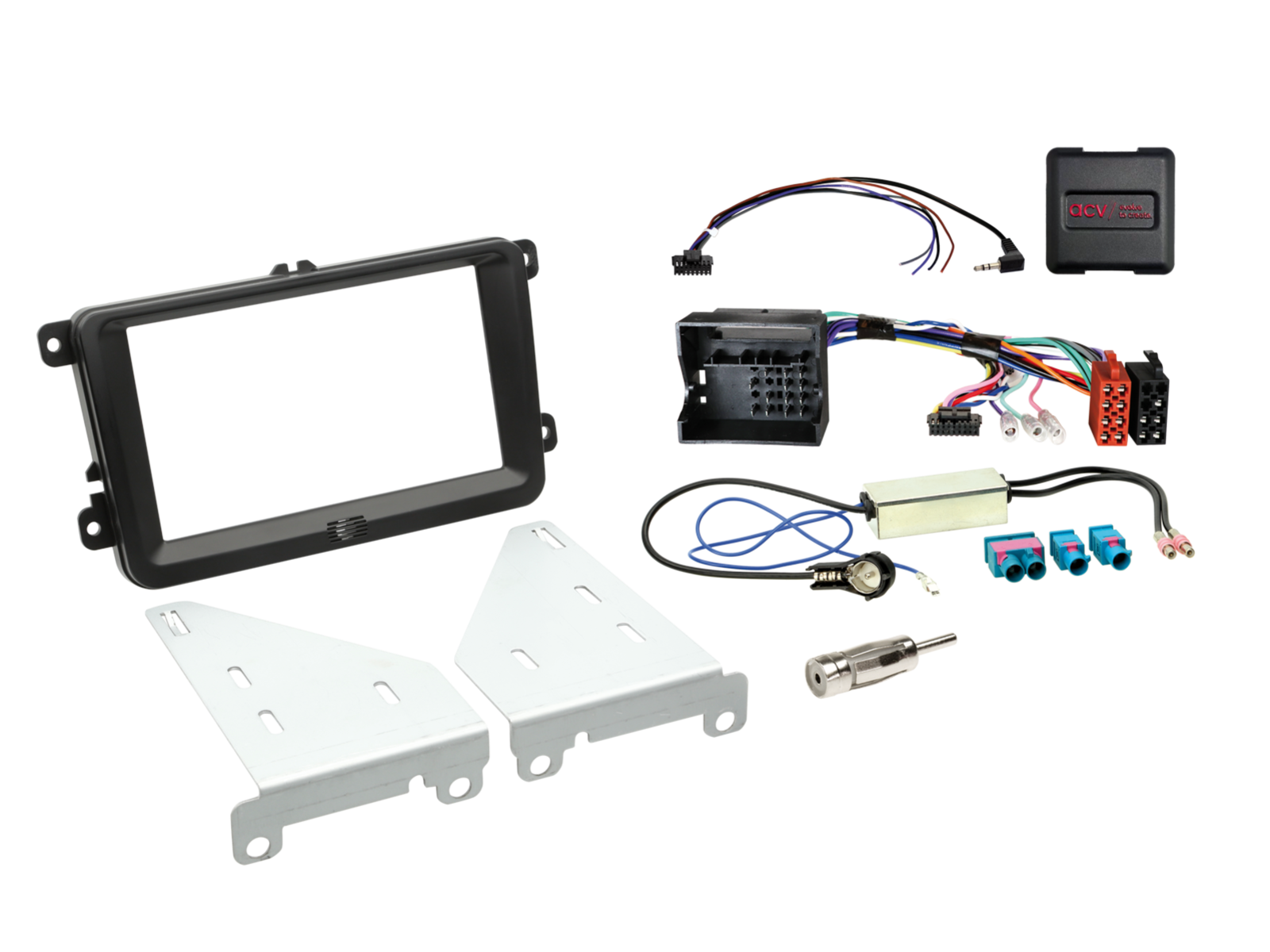 ACV 621320-30-03 | 2-DIN Installatiekit | Seat / Skoda / Volkswagen - ACV