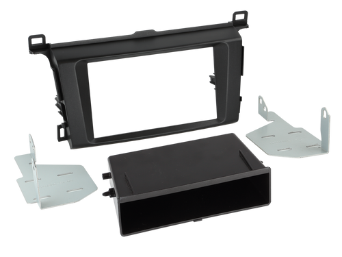 1-DIN Inbouwframe Toyota RAV4 (2013-2018) | Zwart | ACV - AutoSound24 - EN BLOG Deskundig advies van specialisten Veilig bestellen en betalen Gratis ver