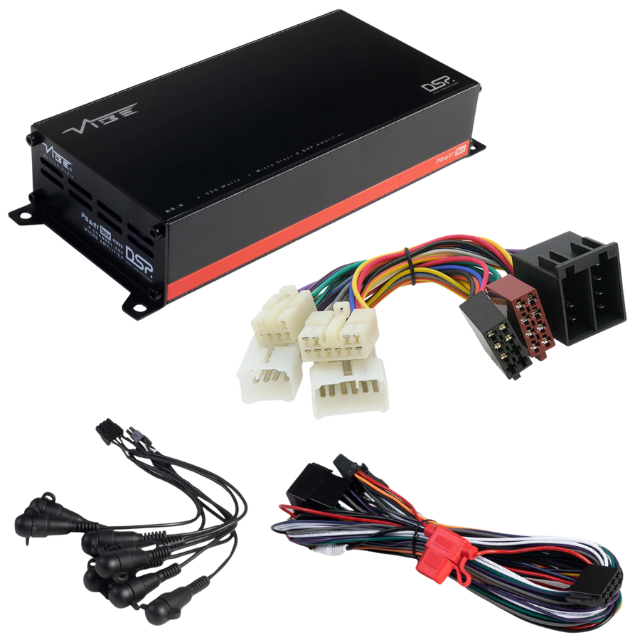 VIBE POWERBOX65.4 DSP Versterker met TAK-060 Kabel - AutoSound24 - EN BLOG Deskundig advies van specialisten Veilig bestellen en betalen Gratis ver