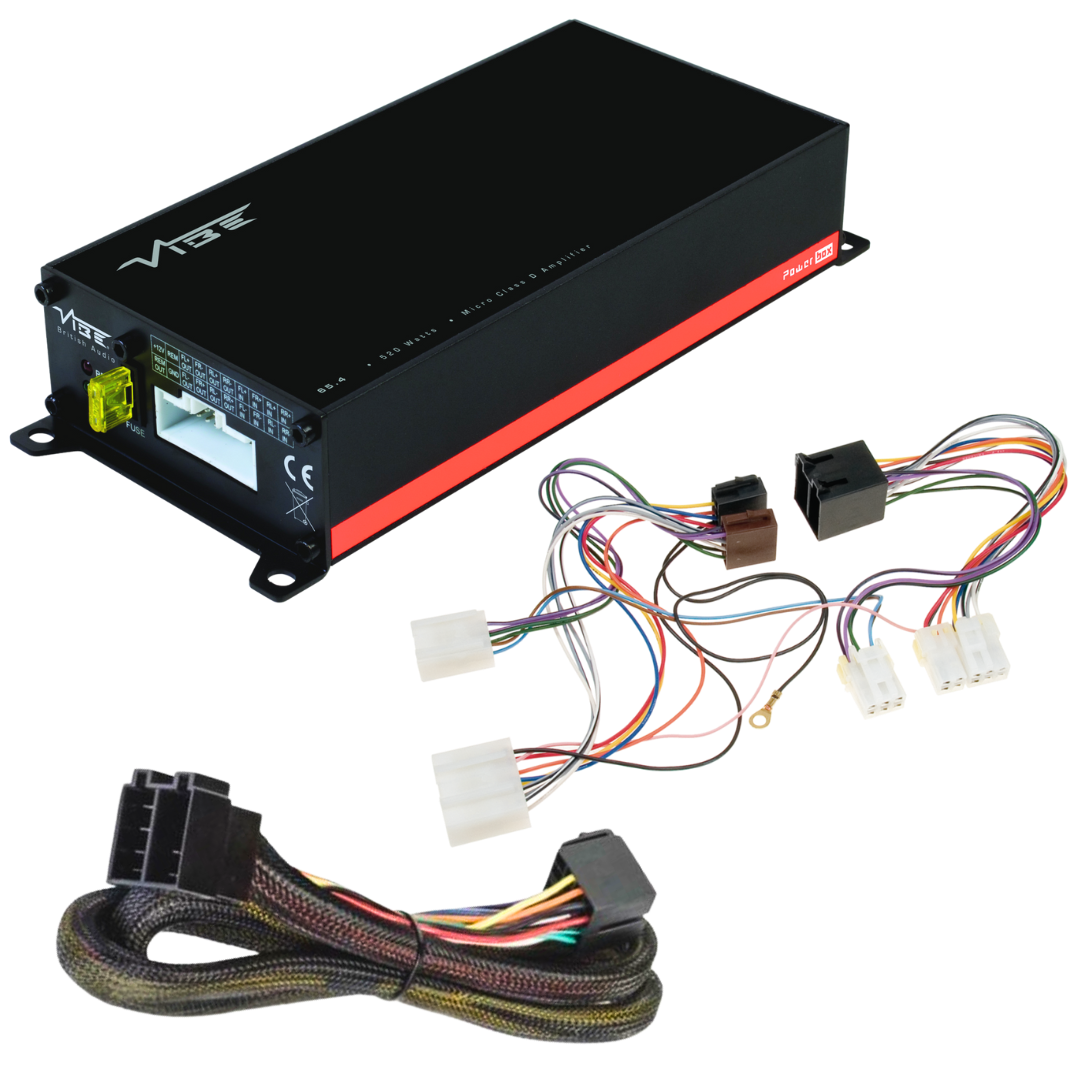 VIBE POWERBOX65.4M + TAK-070 | Plug & Play Versterker | Nissan Oud - VIBE