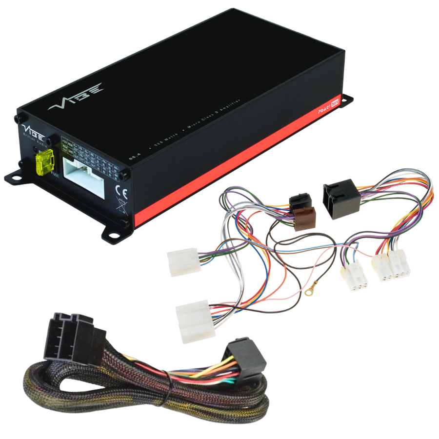 VIBE POWERBOX65.4M + TAK-070 | Plug & Play Versterker | Nissan Oud - VIBE