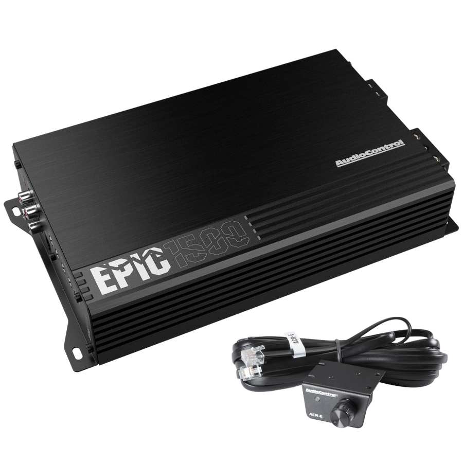 AudioControl EPIC1500 | Mono Versterker | 1 x 600/1000/1500 Watt RMS @ 4/2/1 Ω - AudioControl
