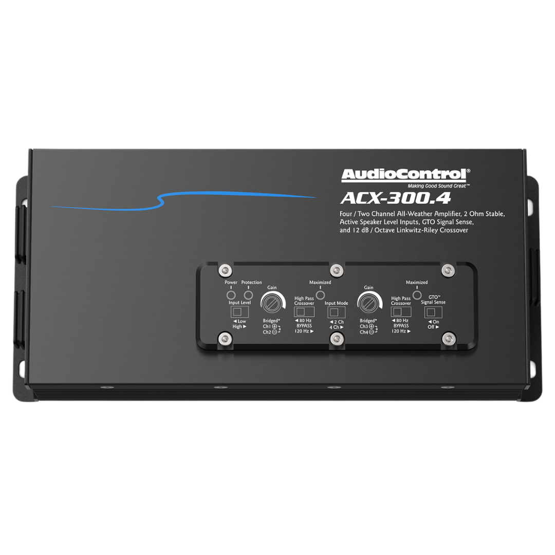 AudioControl All Weather Series ACX-300.4 | 4-Kanaals Versterker | 4 x 50/75 Watt RMS @ 4/2 Ω - afbeelding 5