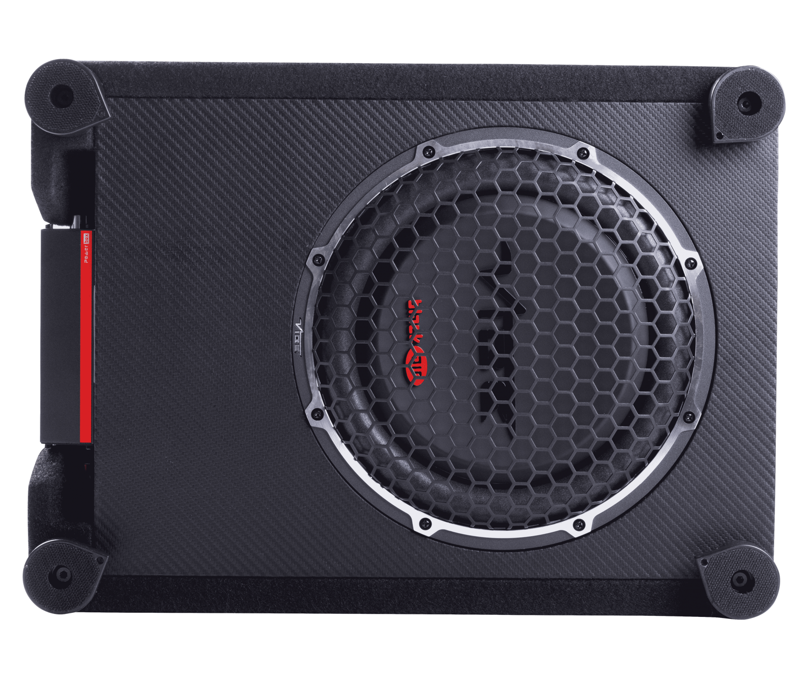 VIBE BA10ASQ-V4 | 10" Actieve Subwoofer | 300 Watt RMS Vermogen | Inclusief Basregelunit - VIBE