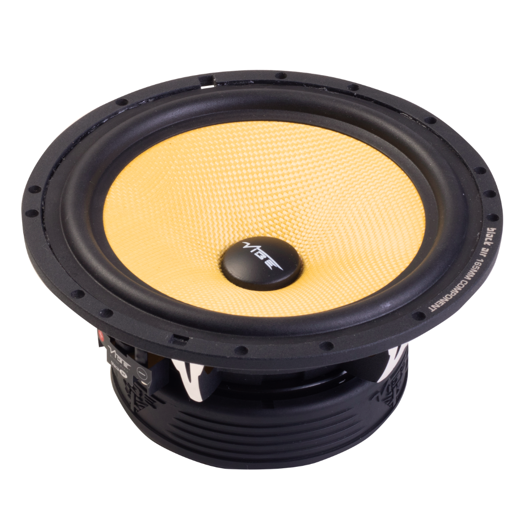 VIBE BLACKAIR6C-V5 + Gratis Dempingspakket + Roller | 16,5cm - 140W RMS @ 4Ω | 2-Weg Set - afbeelding 8
