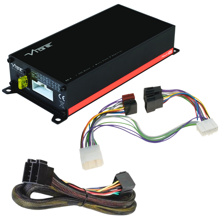 Plug & Play Versterker o.a. Honda/Suzuki – VIBE POWERBOX65.4M + T-kabel - AutoSound24 - EN BLOG Deskundig advies van specialisten Veilig bestellen en betalen Gratis ver