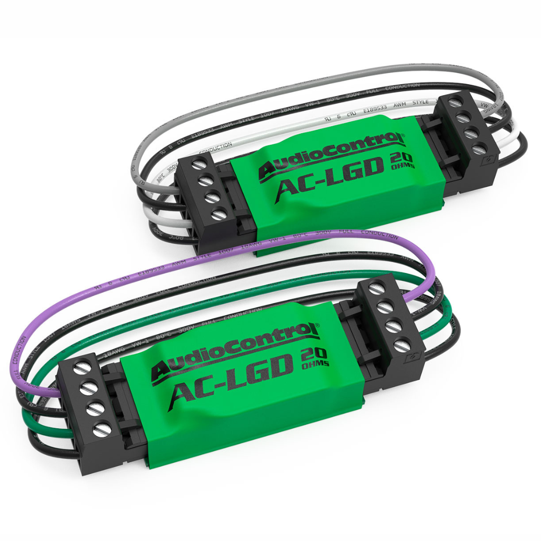 AudioControl AC-LGD 20 Speaker Simulator | 20 Ohm - AutoSound24 - EN BLOG Deskundig advies van specialisten Veilig bestellen en betalen Gratis ver