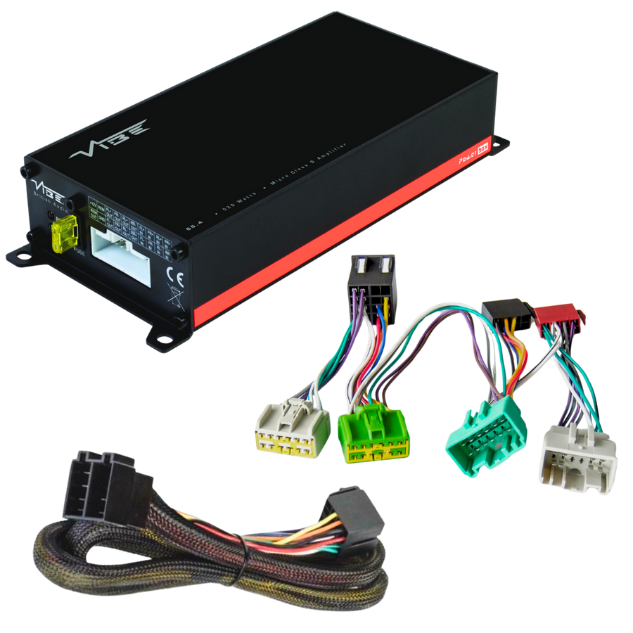 Plug & Play Versterker Diverse 00s Volvo modellen – VIBE POWERBOX65.4M + T-kabel - AutoSound24 - EN BLOG Deskundig advies van specialisten Veilig bestellen en betalen Gratis ver