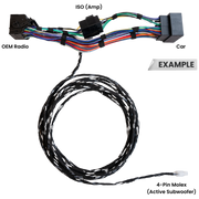 AudioDetail HLAK-060 | High Level Adapter Kabel | o.a. Toyota 1995-2019 | 10 + 6-Pins - afbeelding 5