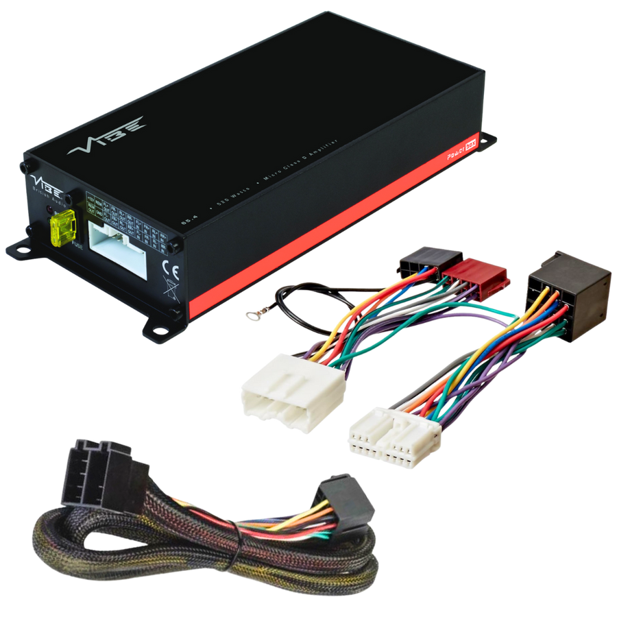 VIBE POWERBOX65.4M + TAK-050 | Plug & Play Versterker | Mitsubishi Oud - VIBE