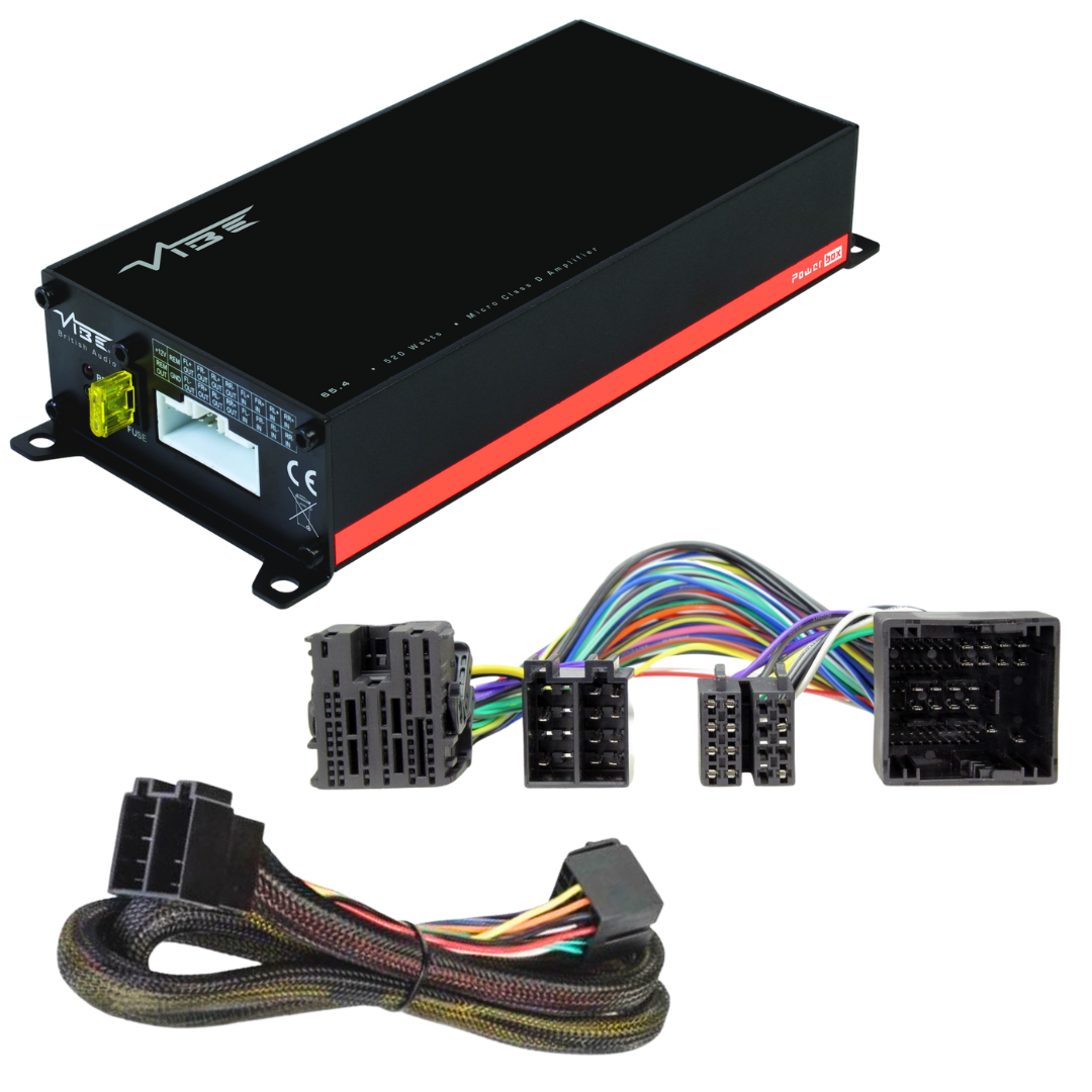 VIBE POWERBOX65.4M + TAK-084 | Plug & Play Versterker | Diverse Citroën/Opel/Peugeot modellen - VIBE