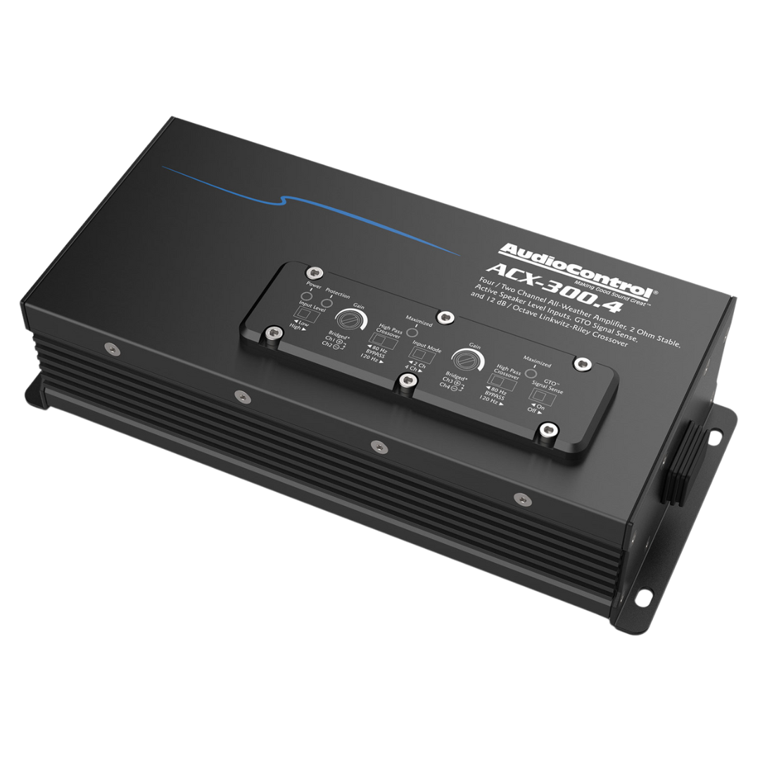 AudioControl All Weather Series ACX-300.4 | 4-Kanaals Versterker | 4 x 50/75 Watt RMS @ 4/2 Ω - AudioControl