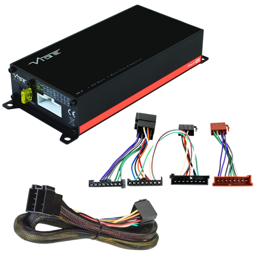 Plug & Play Versterker o.a. Ford 90s – VIBE POWERBOX65.4M + T-kabel - AutoSound24 - EN BLOG Deskundig advies van specialisten Veilig bestellen en betalen Gratis ver