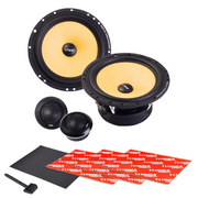 VIBE BLACKAIR6C-V5 + Gratis Dempingspakket + Roller | 16,5cm - 140W RMS @ 4Ω | 2-Weg Set - VIBE