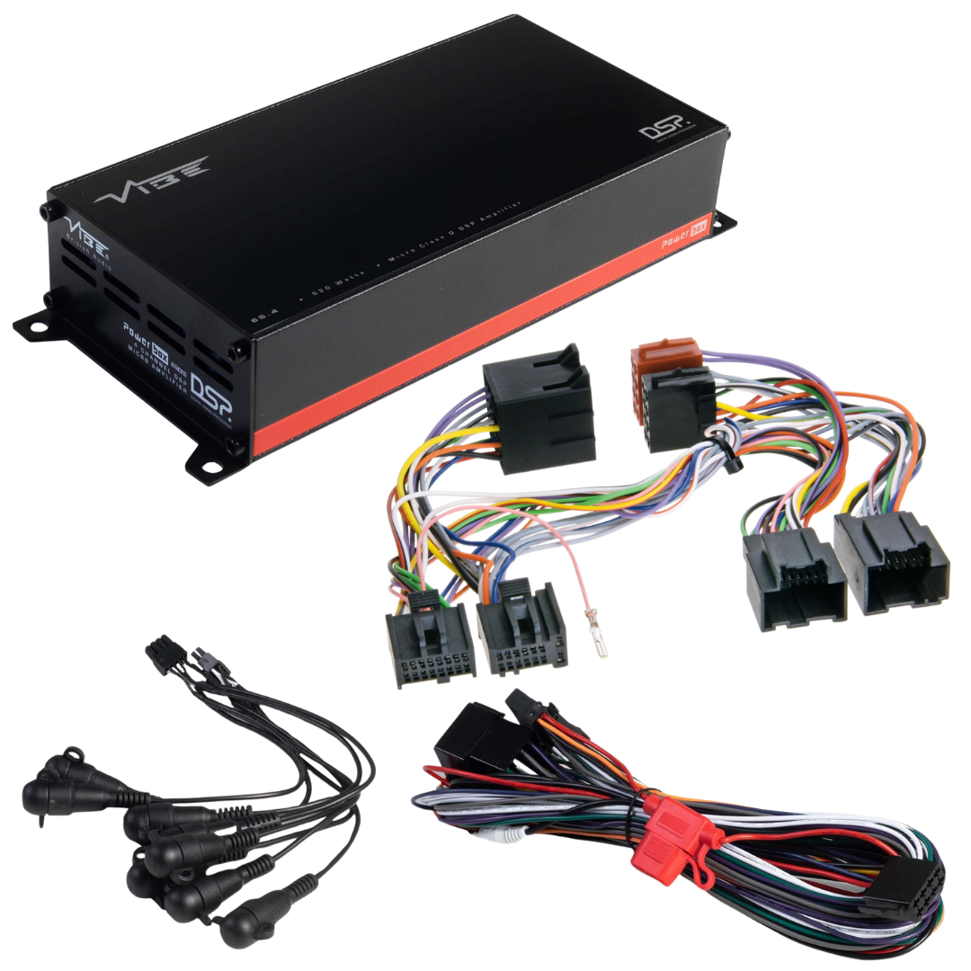 VIBE POWERBOX65.4-8MDSP-V3 + TAK-040 | Plug & Play DSP Versterker | o.a. Chevrolet 2005-2015 - VIBE