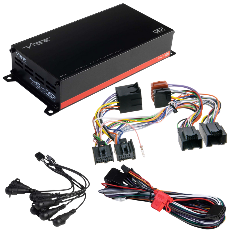 VIBE POWERBOX65.4-8MDSP-V3 + TAK-040 | Plug & Play DSP Versterker | o.a. Chevrolet 2005-2015 - VIBE