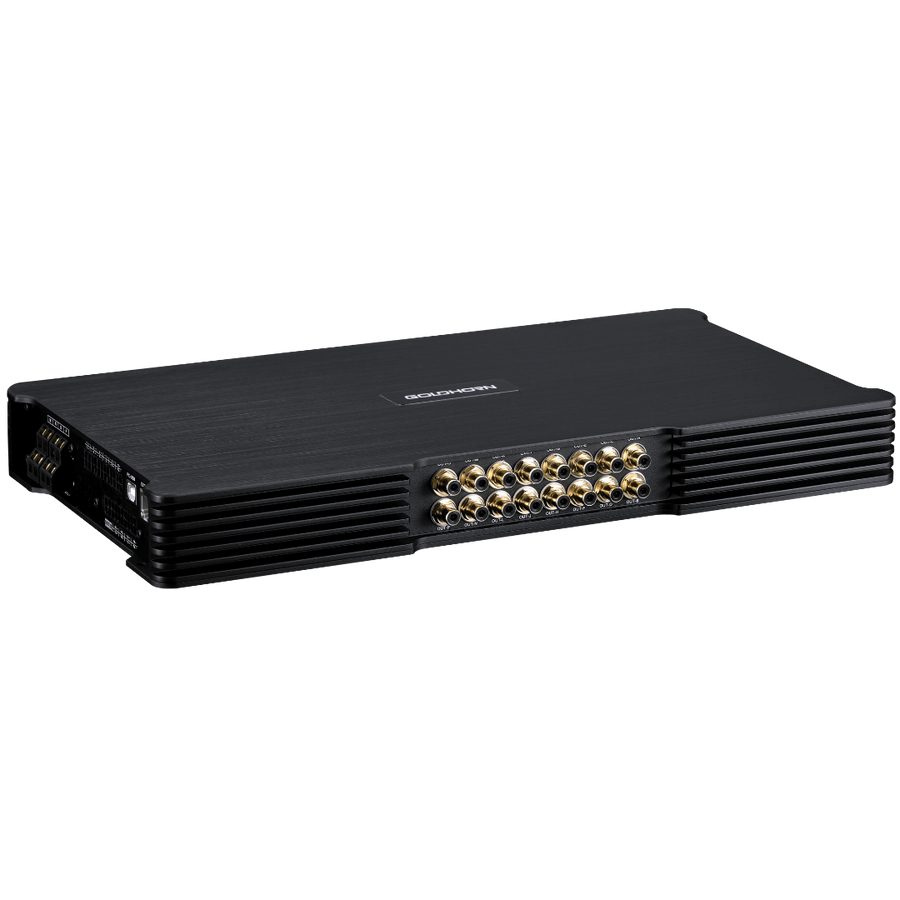 GOLDHORN DSPA 2416 Ultra | 24-Kanaals Versterker met 36-Kanaals DSP | 20 x 50 W + 4 x 100 W RMS @ 4 Ω - GOLDHORN