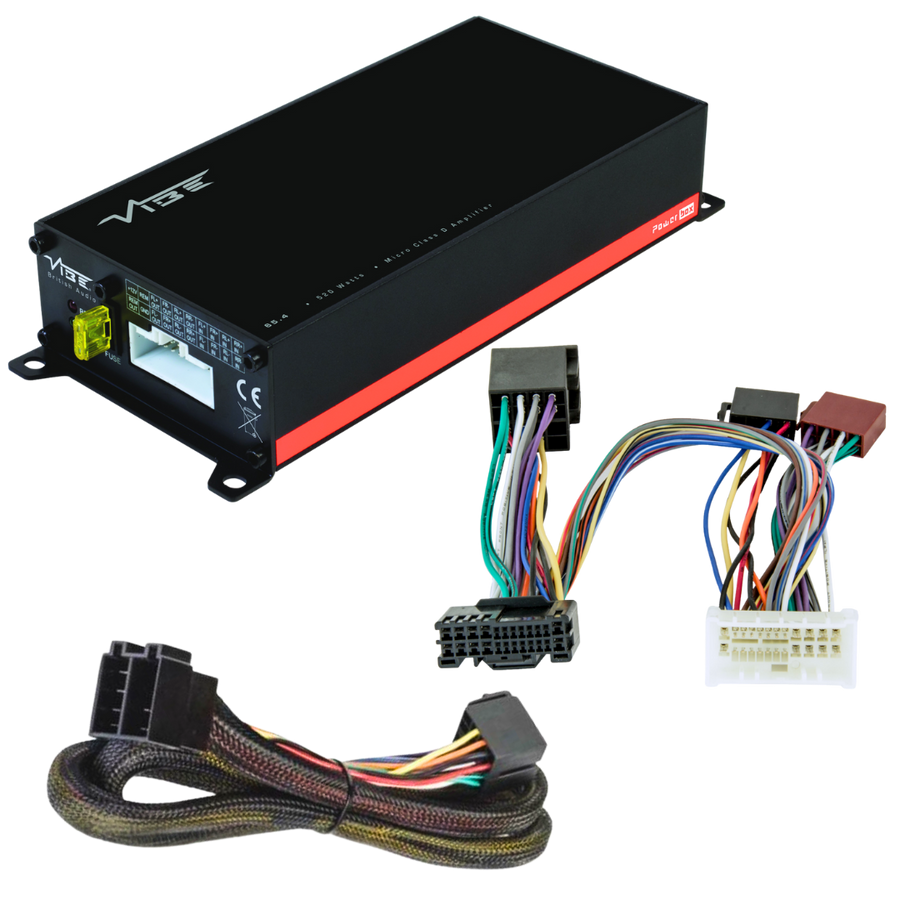 Plug & Play Versterker Hyundai/Kia Base Sound System – VIBE POWERBOX65.4M + T-kabel - AutoSound24 - EN BLOG Deskundig advies van specialisten Veilig bestellen en betalen Gratis ver