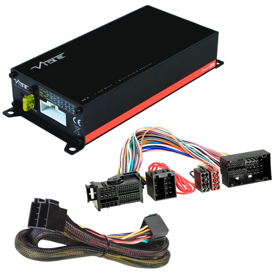VIBE POWERBOX65.4M + TAK-090 | Plug & Play Versterker | Diverse Automerken - VIBE