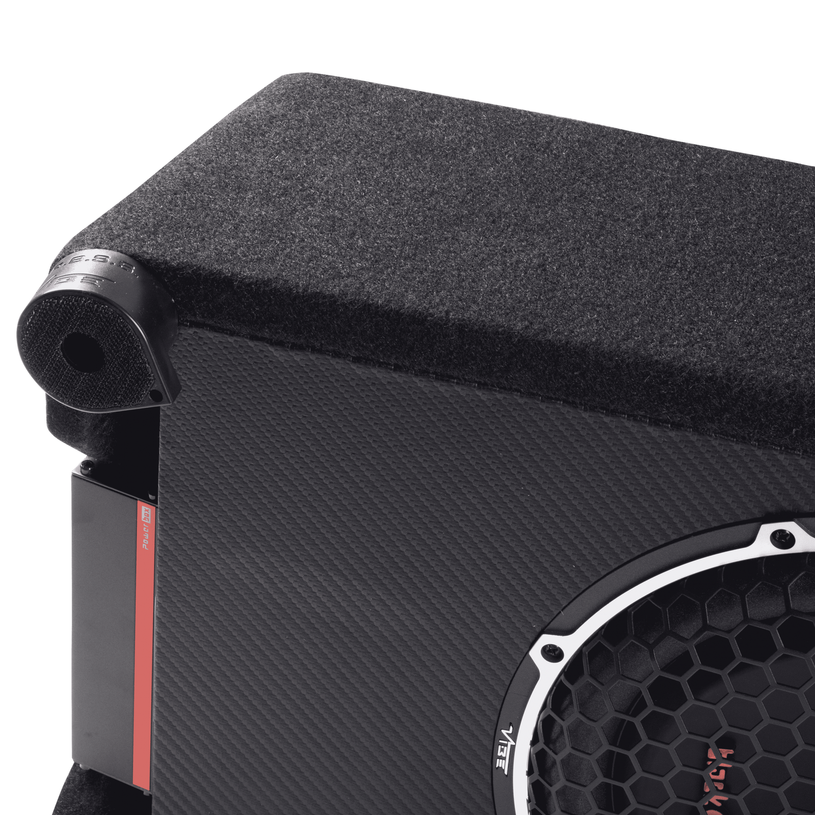 VIBE BA10ASQ-V4 | 10" Actieve Subwoofer | 300 Watt RMS Vermogen | Inclusief Basregelunit - afbeelding 8